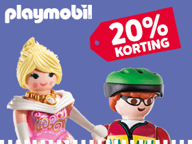 20% korting op geselecteerde Playmobil