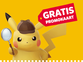 Gratis Pokémon promokaart bij elke 10 Euro
