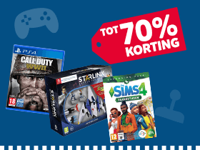 70 procent korting op diverse games