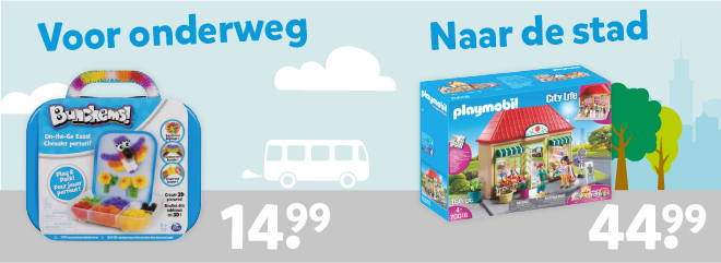Voor onderweg en naar de stad
